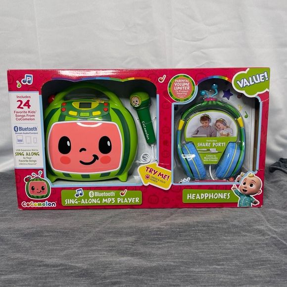 Toys Sing Along Bluetooth Mp3 Player And Headphone Set Poshmark